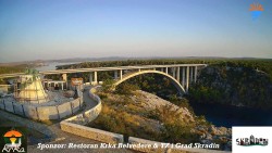 Skradin, Krka River, A1 bridge