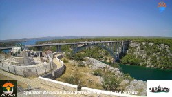 Skradin, řeka Krka, most A1