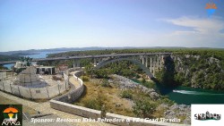 Skradin, řeka Krka, most A1