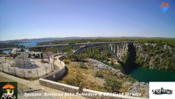 Skradin, řeka Krka, most A1