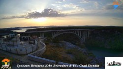 Skradin, řeka Krka, most A1