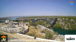 Skradin, řeka Krka, most A1