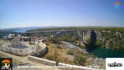 Skradin, řeka Krka, most A1