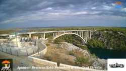 Skradin, řeka Krka, most A1