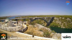 Skradin, řeka Krka, most A1