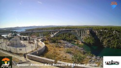 Skradin, řeka Krka, most A1