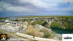 Skradin, řeka Krka, most A1