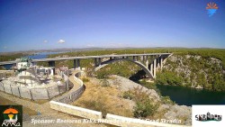 Skradin, řeka Krka, most A1