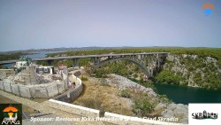 Skradin, řeka Krka, most A1
