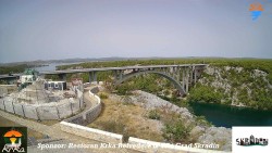 Skradin, řeka Krka, most A1