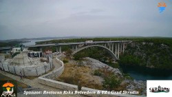 Skradin, řeka Krka, most A1