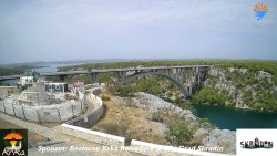 Skradin, řeka Krka, most A1