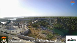 Skradin, řeka Krka, most A1