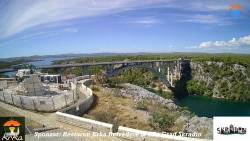 Skradin, řeka Krka, most A1