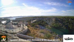 Skradin, řeka Krka, most A1
