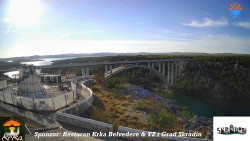 Skradin, řeka Krka, most A1