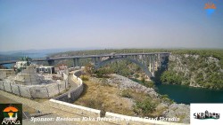 Skradin, řeka Krka, most A1