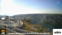Skradin, řeka Krka, most A1