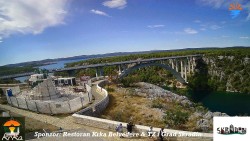 Skradin, řeka Krka, most A1
