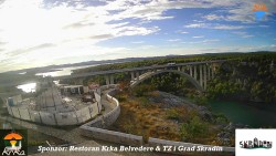 Skradin, řeka Krka, most A1