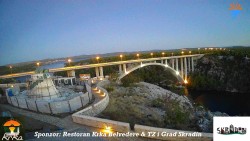 Skradin, Fluss Krka, A1-Brücke