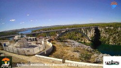 Skradin, řeka Krka, most A1