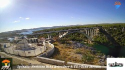 Skradin, Krka River, A1 bridge