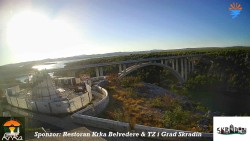 Skradin, Fluss Krka, A1-Brücke