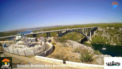 Skradin, řeka Krka, most A1