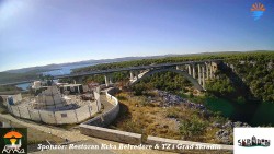 Skradin, Fluss Krka, A1-Brücke