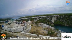 Skradin, řeka Krka, most A1