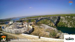 Skradin, řeka Krka, most A1