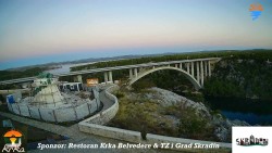 Skradin, řeka Krka, most A1