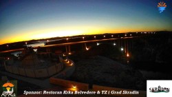 Skradin, rzeka Krka, most na autostradzie A1