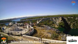 Skradin, řeka Krka, most A1