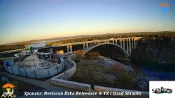 Skradin, řeka Krka, most A1