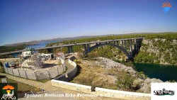 Skradin, řeka Krka, most A1