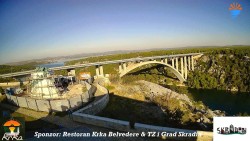 Skradin, řeka Krka, most A1
