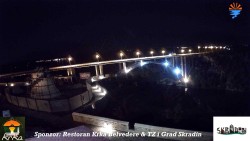 Skradin, řeka Krka, most A1