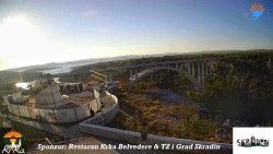 Skradin, řeka Krka, most A1