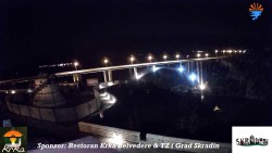 Skradin, řeka Krka, most A1