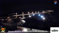 Skradin, řeka Krka, most A1