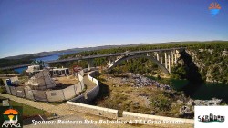 Skradin, řeka Krka, most A1