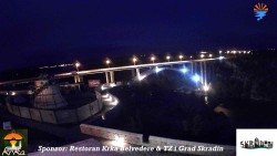 Skradin, řeka Krka, most A1