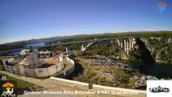 Skradin, řeka Krka, most A1
