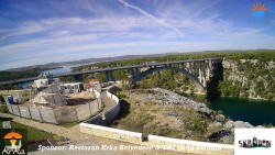 Skradin, řeka Krka, most A1