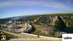 Skradin, řeka Krka, most A1