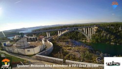 Skradin, řeka Krka, most A1
