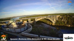 Skradin, řeka Krka, most A1
