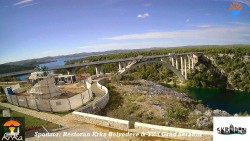 Skradin, řeka Krka, most A1